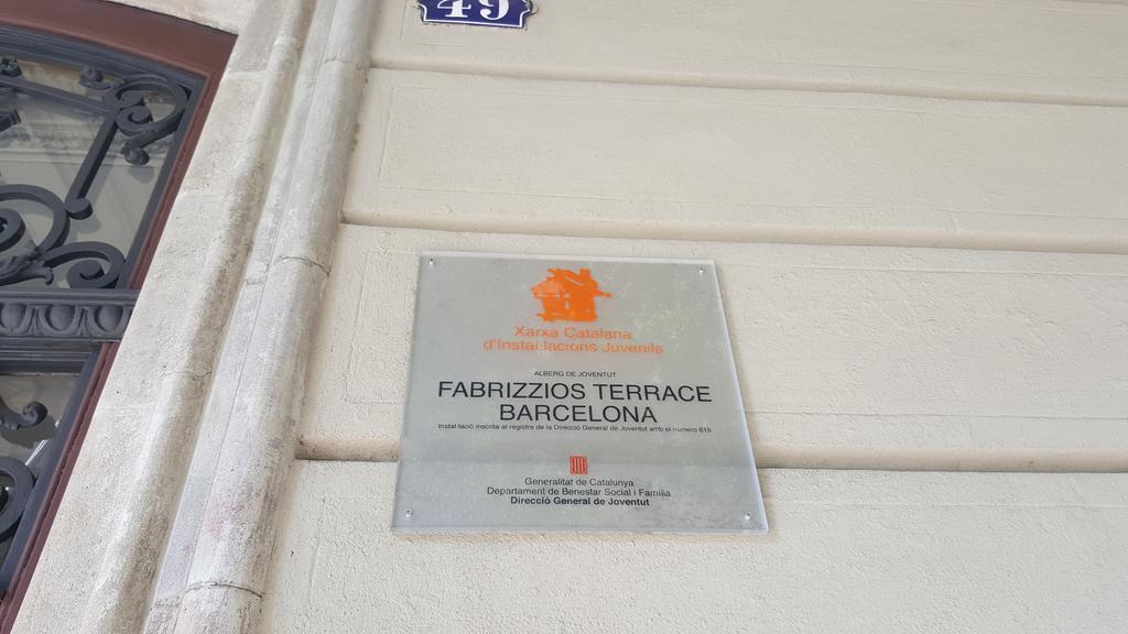 Fabrizzios Terrace Hostel 巴塞罗那 外观 照片